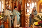 Приход Казанского храма молитвенно отметил свой престольный праздник
